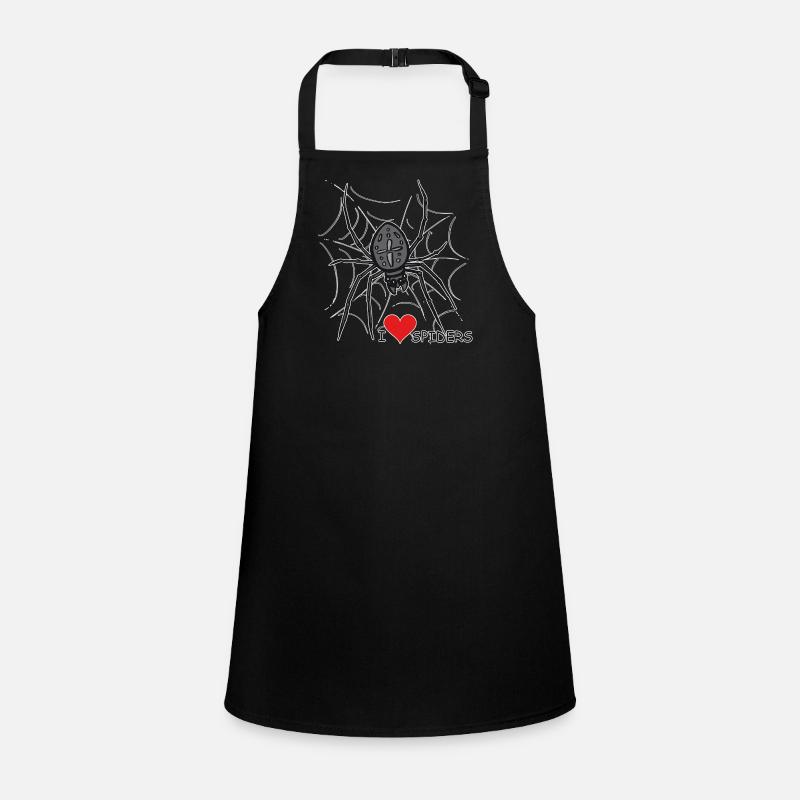 Spider, spider web, Halloween Children's Apron