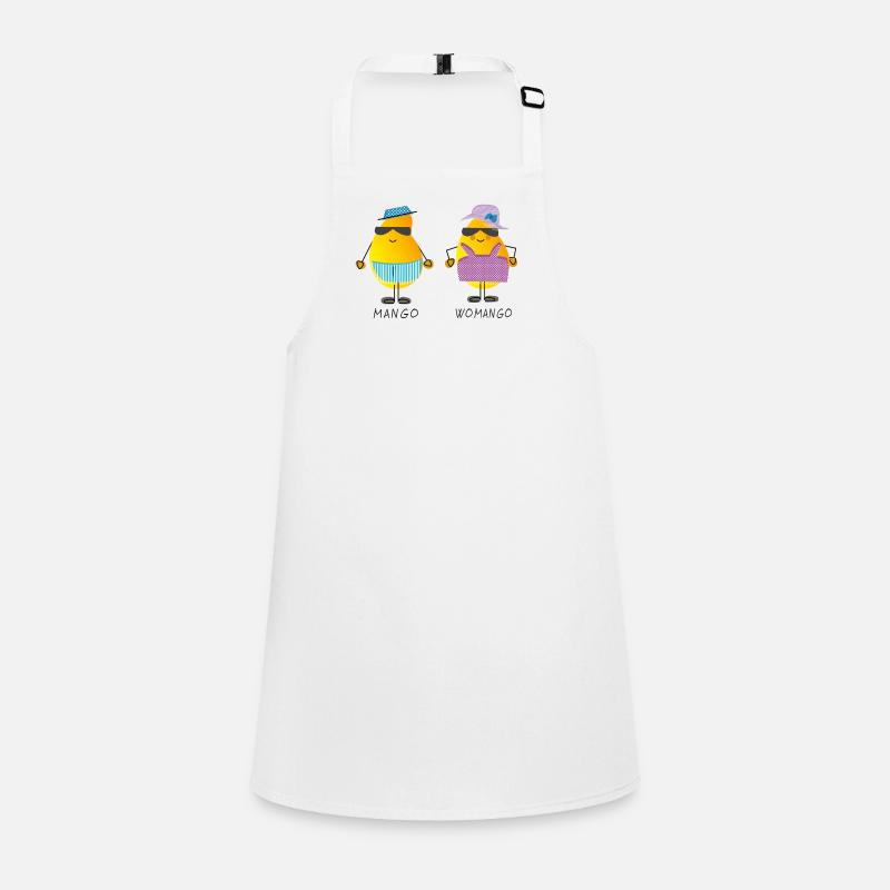 Mango - Womango - funny fruits, pun Children's Apron