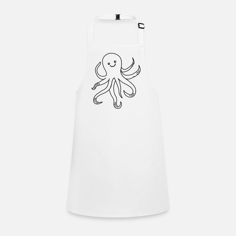 Octopus Octopus Children's Apron