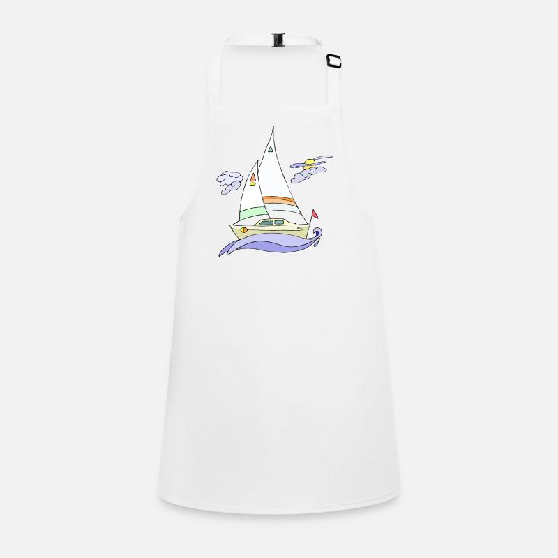 Segelboot Schürze für Kinder