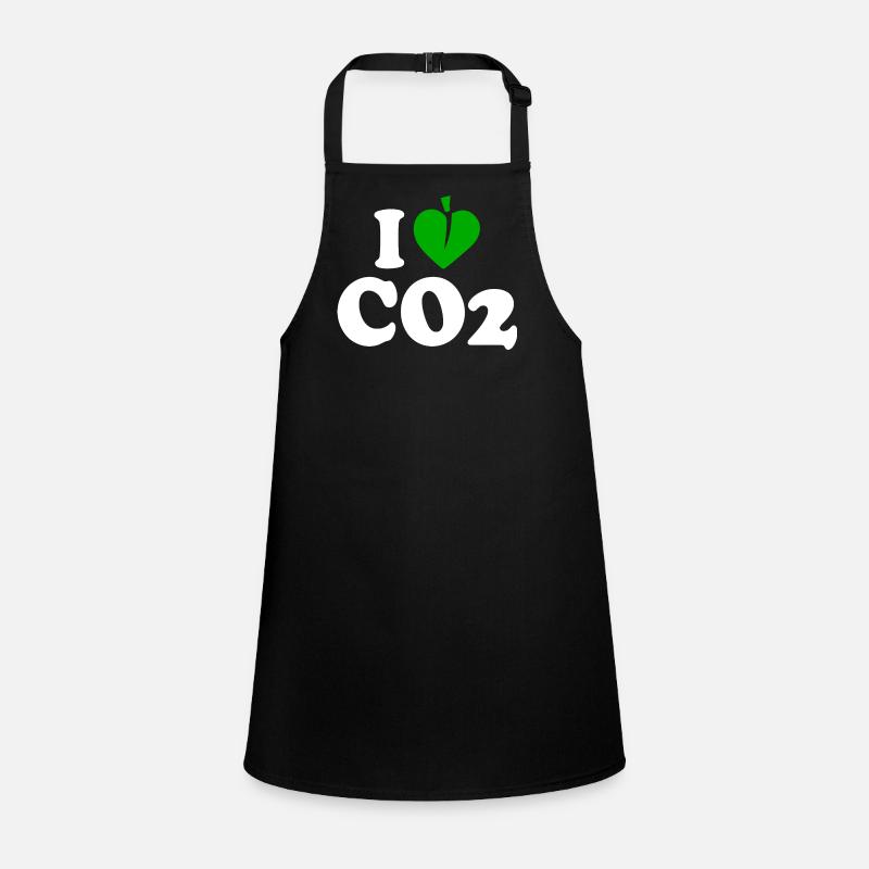 I love co2 Schürze für Kinder