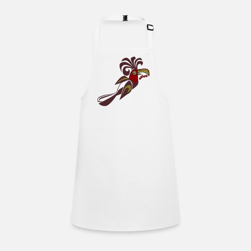 oiseau de paradis salsa oiseau calypso danse rétro Tablier Enfant