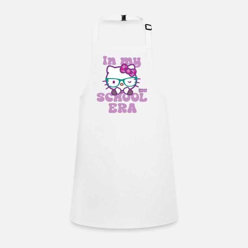 Hello Kitty With Glasses In My School Era Children's Apron