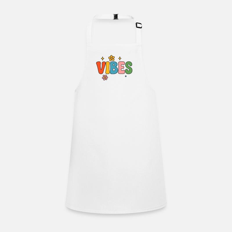 Fröhliche Vibes in Pastellfarben Schürze für Kinder