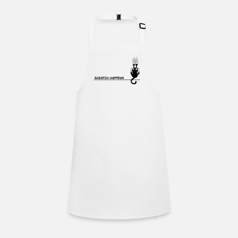 Scratch Happens – Funny Cat Word Game Children's Apron