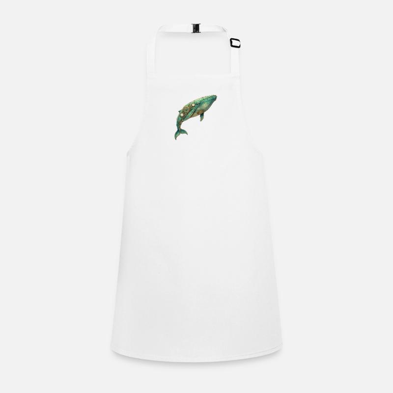 Baleine steampunk Tablier Enfant