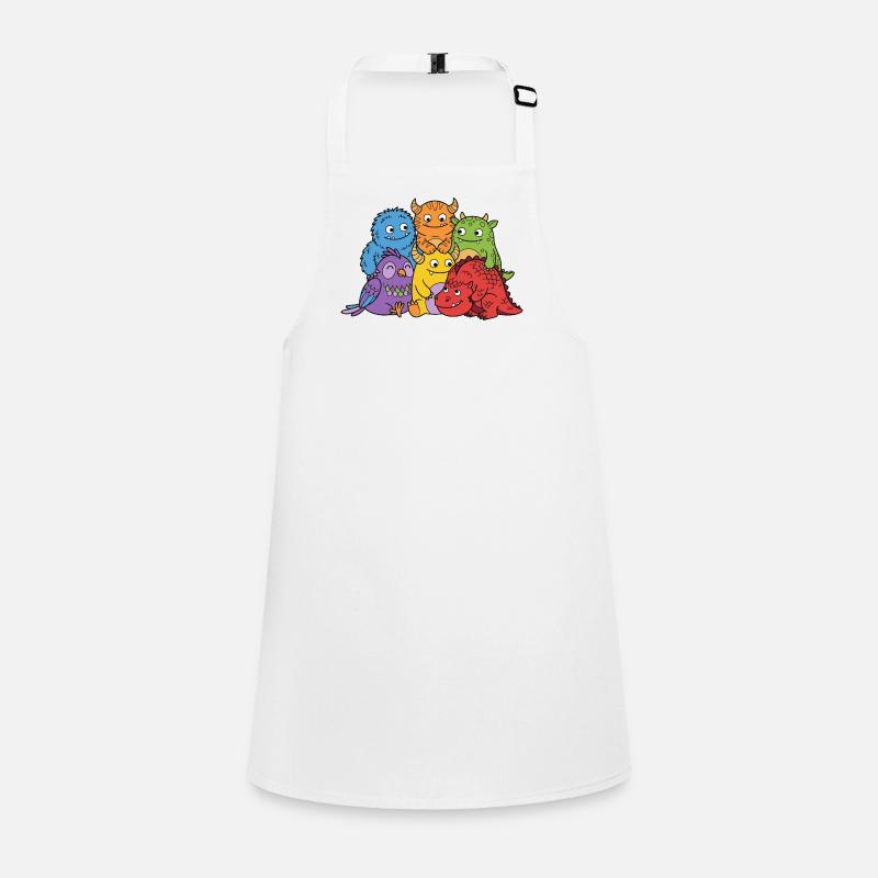 Monstres mignons Tablier Enfant