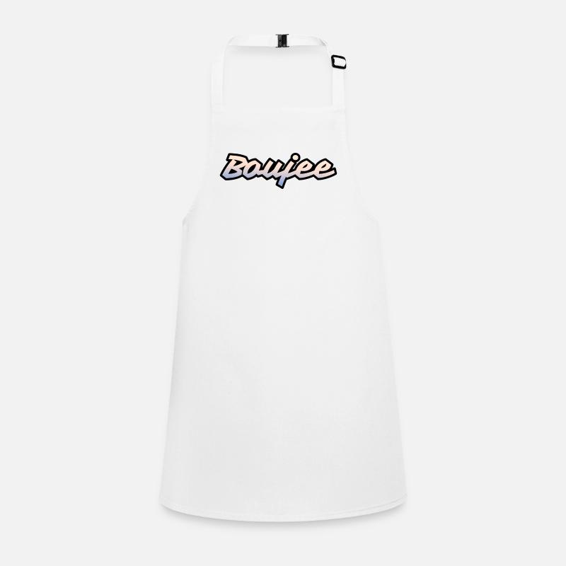 Boujee Trendy Words Slang Typography Design Children's Apron