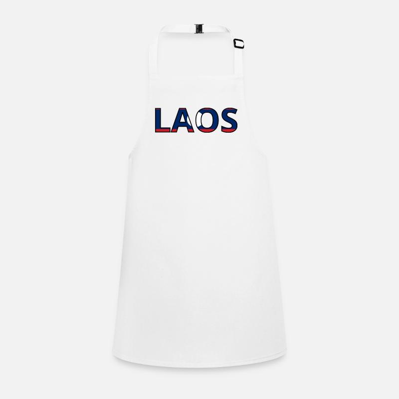Drapeau Laos Tablier Enfant
