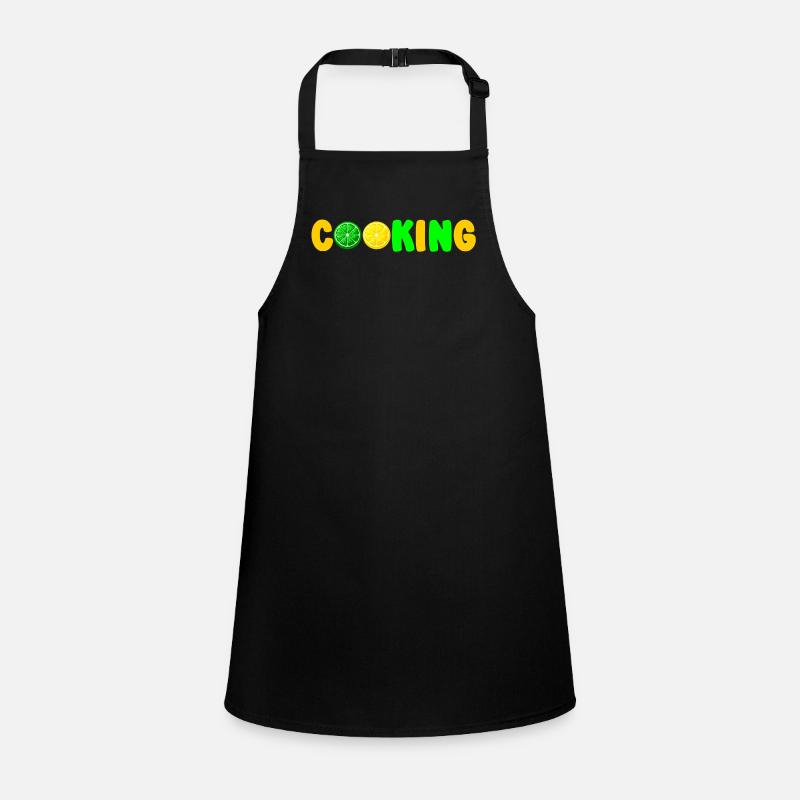 Lime Lime Cooking Apron Children's Apron