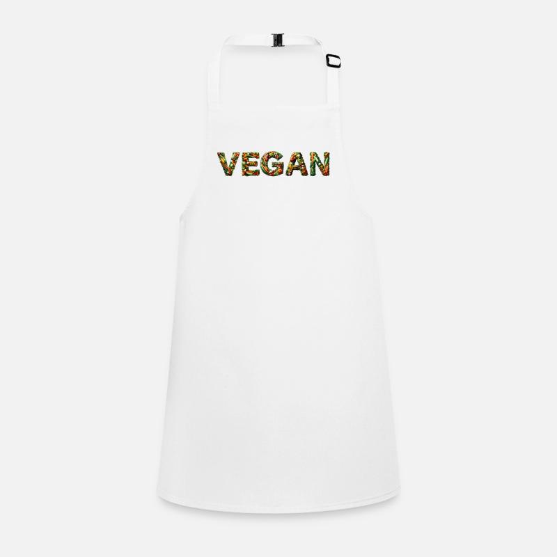 Vegan – plant-based from fruit and vegetables Children's Apron