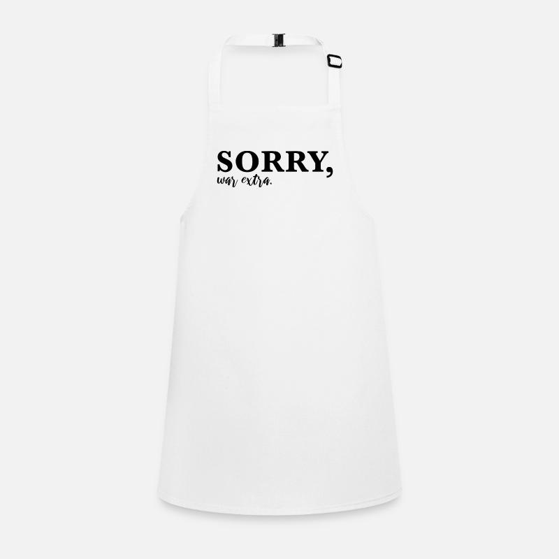 Sorry, war extra Schürze für Kinder