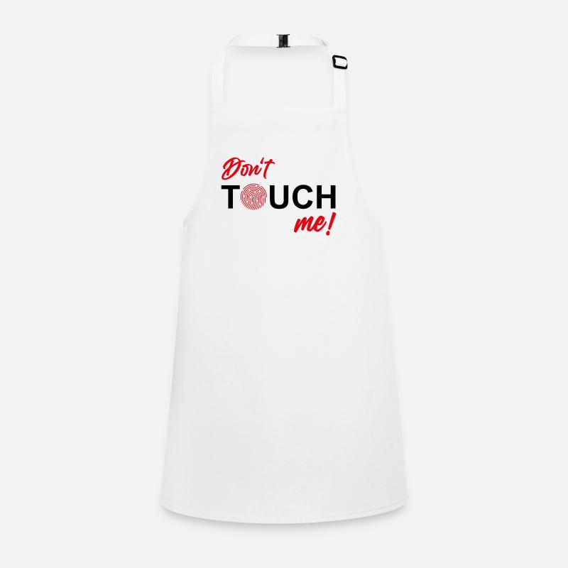 Don't Touch me - Fingerprint Children's Apron