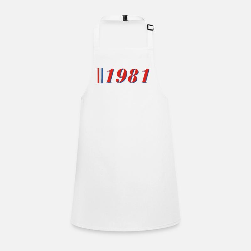 Année 1981 Tablier Enfant