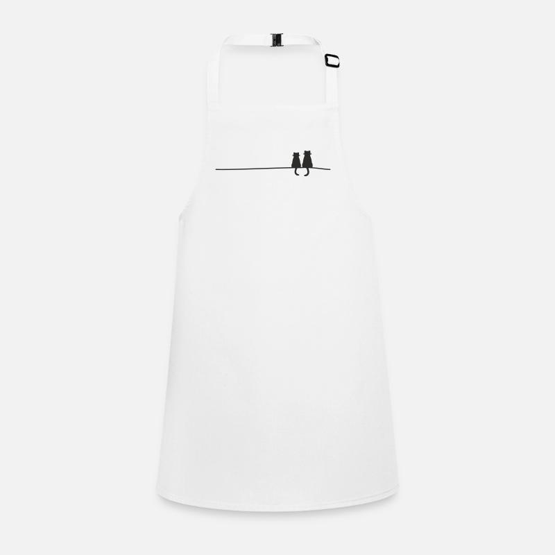 Cat silhouettes Children's Apron