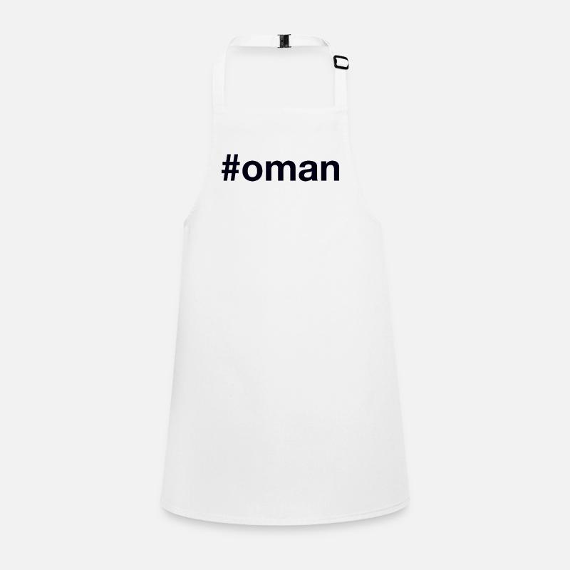 Oman Hashtag Schürze für Kinder