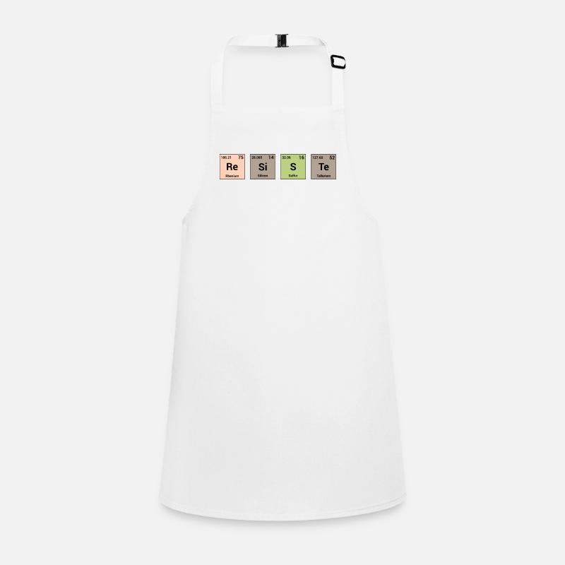 Resists in periodic elements Children's Apron