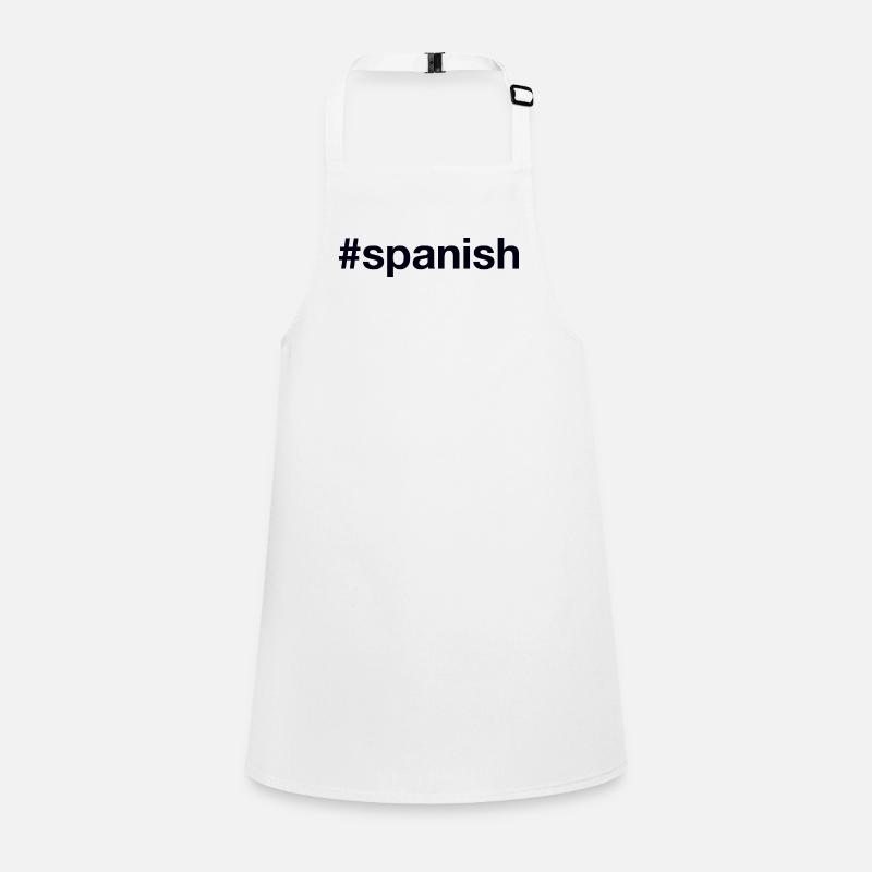 SPANISH Hashtag Spanisch Children's Apron