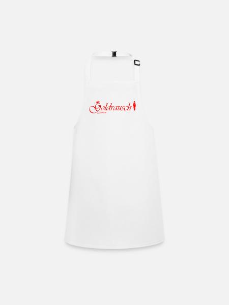 goldrausch fashion - Schürze für Kinder - Weiß - Vorne