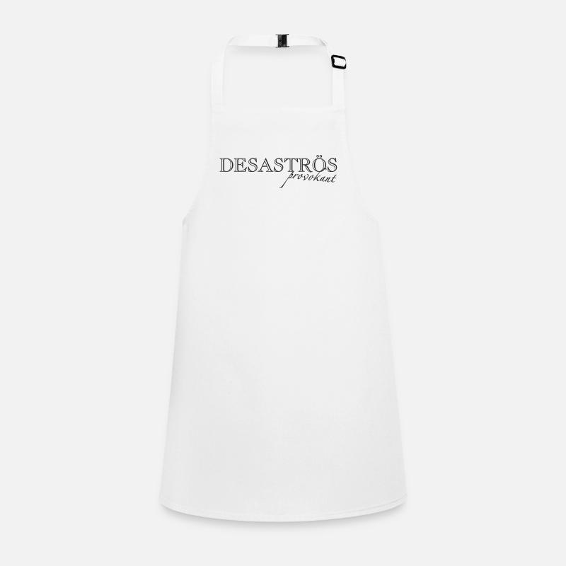 𝔻𝔼𝕊𝔸𝕊𝕋ℝÖ𝕊 𝖕𝖗𝖔𝖛𝖔𝖐𝖆𝖓𝖙 𝖇𝖑𝖆𝖈𝖐 Schürze für Kinder