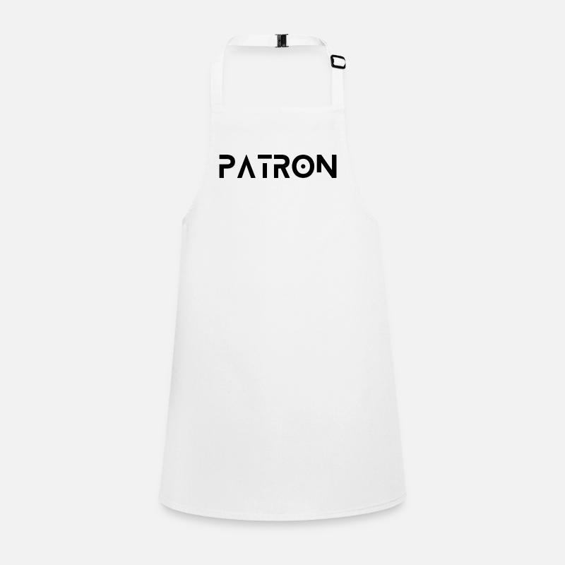 Lettrage El Patron – Diction à la mode Tablier Enfant