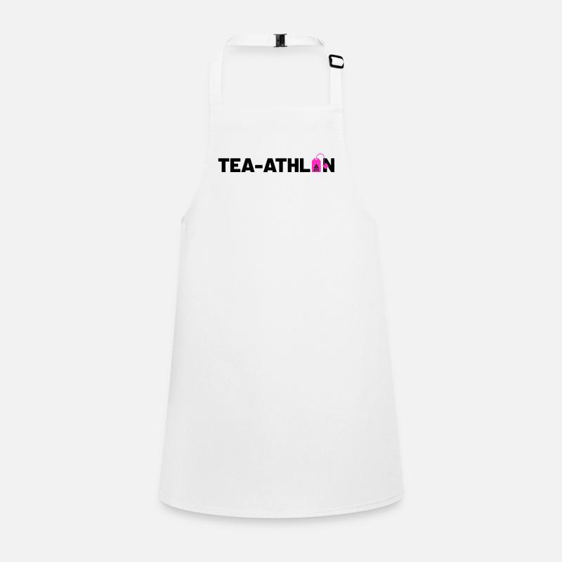 Tea athlon schwarz Schürze für Kinder