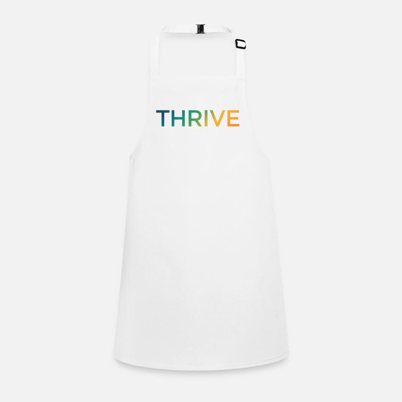 Thrive Gradient Lettering Children's Apron
