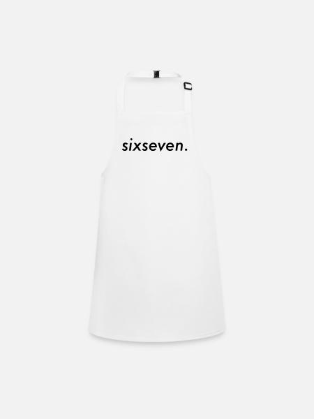 six-seven - Children's Apron - white - Front