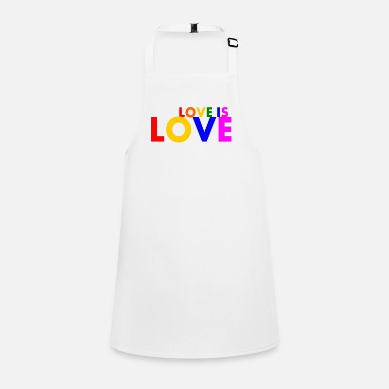 Love is love Tablier Enfant
