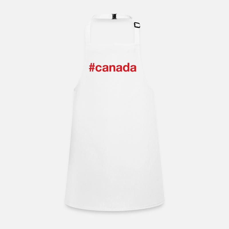 CANADA Hashtag Kanada Schürze für Kinder