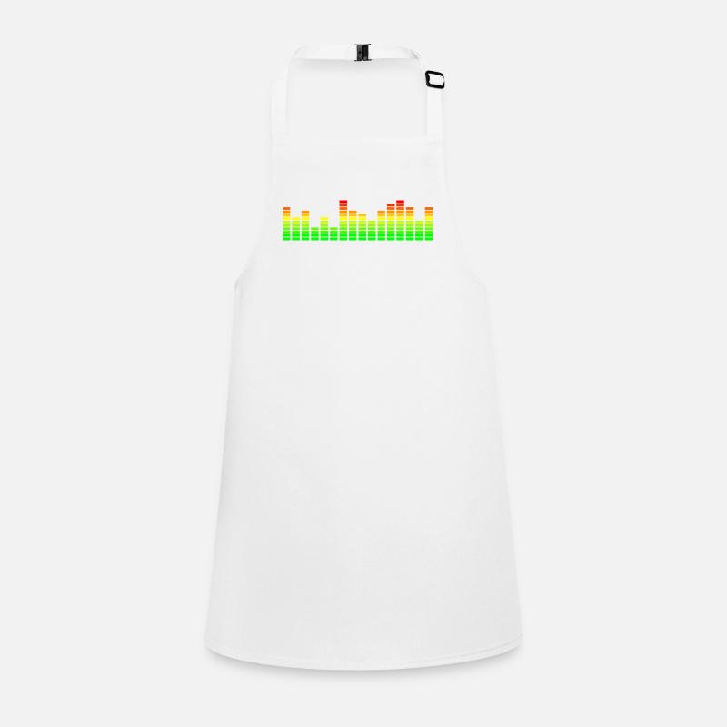 Music equalizer & visualizer Children's Apron