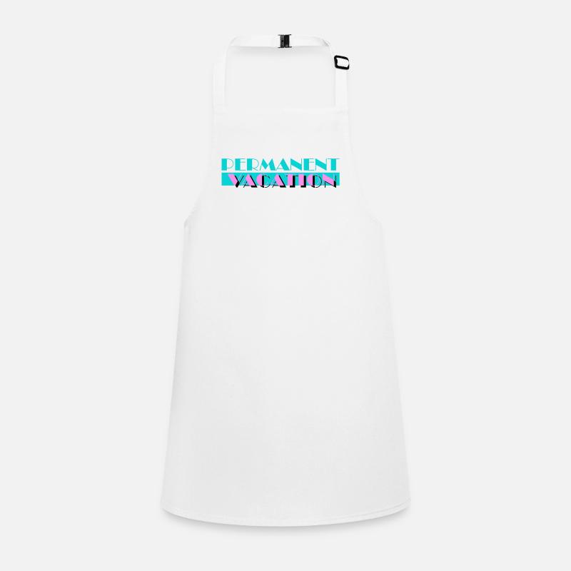 Permanent Vacation Miami Style Children's Apron