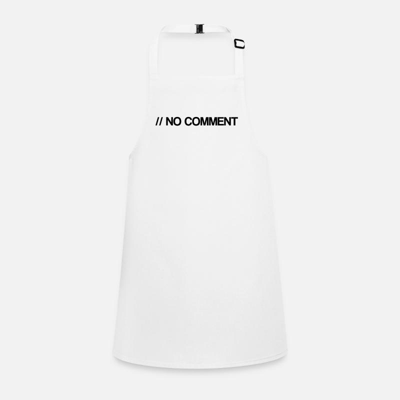 No Comment - Informatique - Commentaire - Coden Tablier Enfant