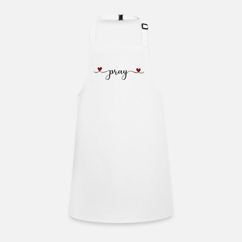 Pray Children's Apron