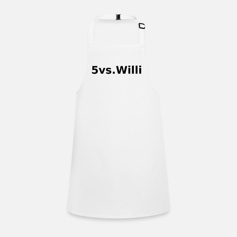5vs.Willi | Bold Statement Print Schürze für Kinder