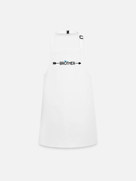 Brother - Children's Apron - white - Front