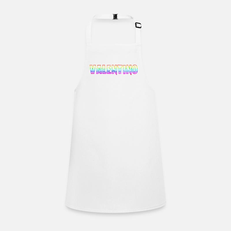 valentino rs rainbow Children's Apron