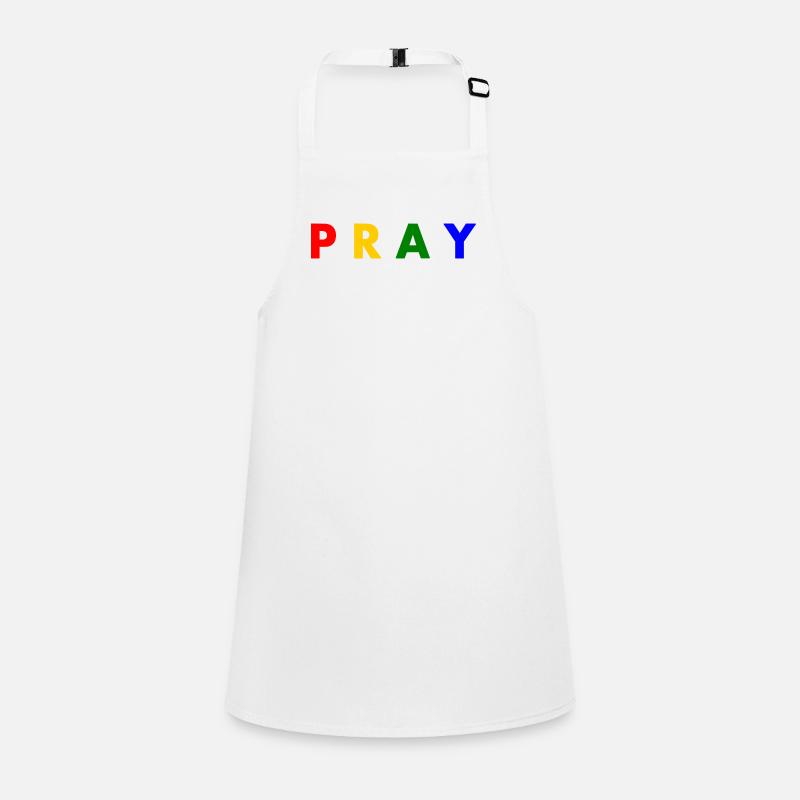 Pray Children's Apron