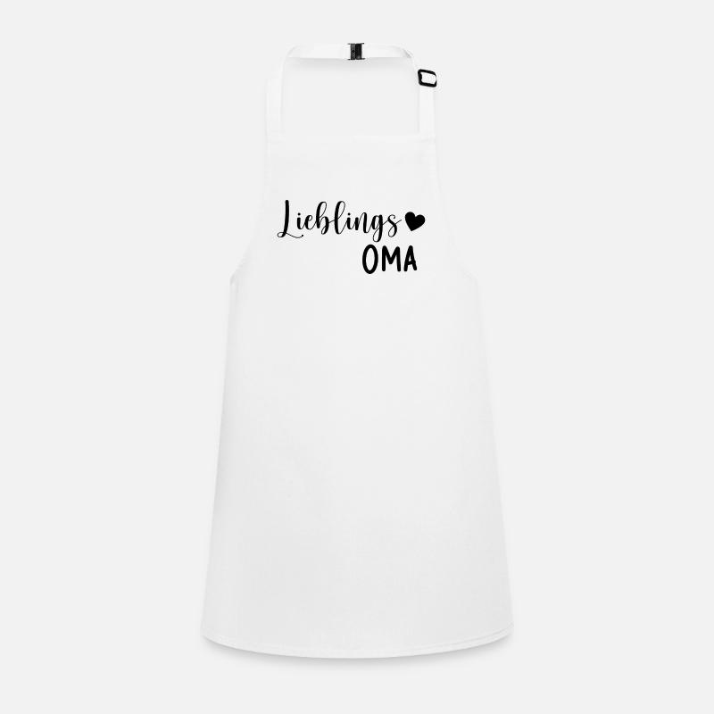 Lieblings Oma Geschenkidee Schürze für Kinder