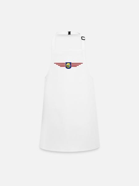 Montana Fan T-Shirt – Parfait pour les fans ! - Tablier Enfant - blanc - Devant