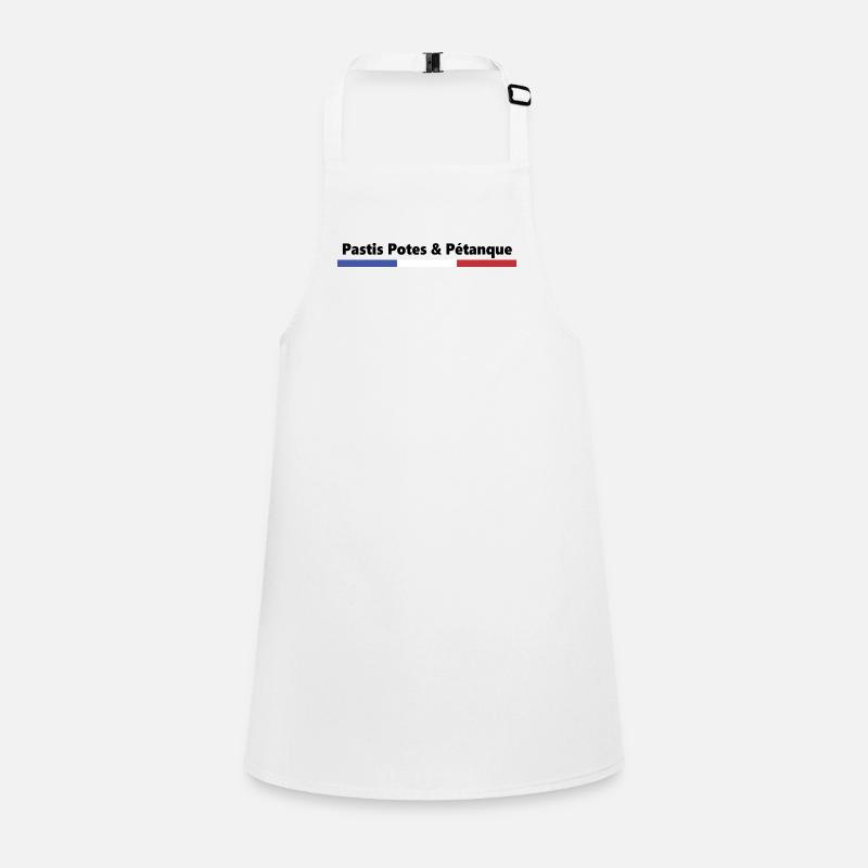 PASTIS POTES PÉTANQUE FRANKREICH BBR Schürze für Kinder