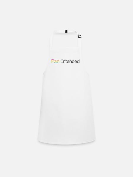 Pan prévu – un t-shirt pansexuel subtil de fierté - Tablier Enfant - blanc - Devant