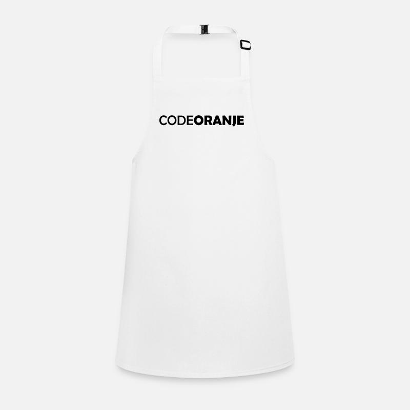 Code Oranje - Netherland - Niederlande - NL Schürze für Kinder