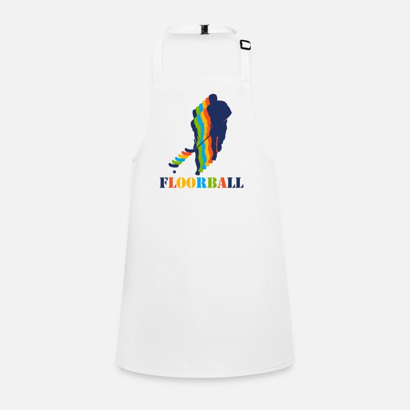 Floorball Unihockey Geschenk Schürze für Kinder