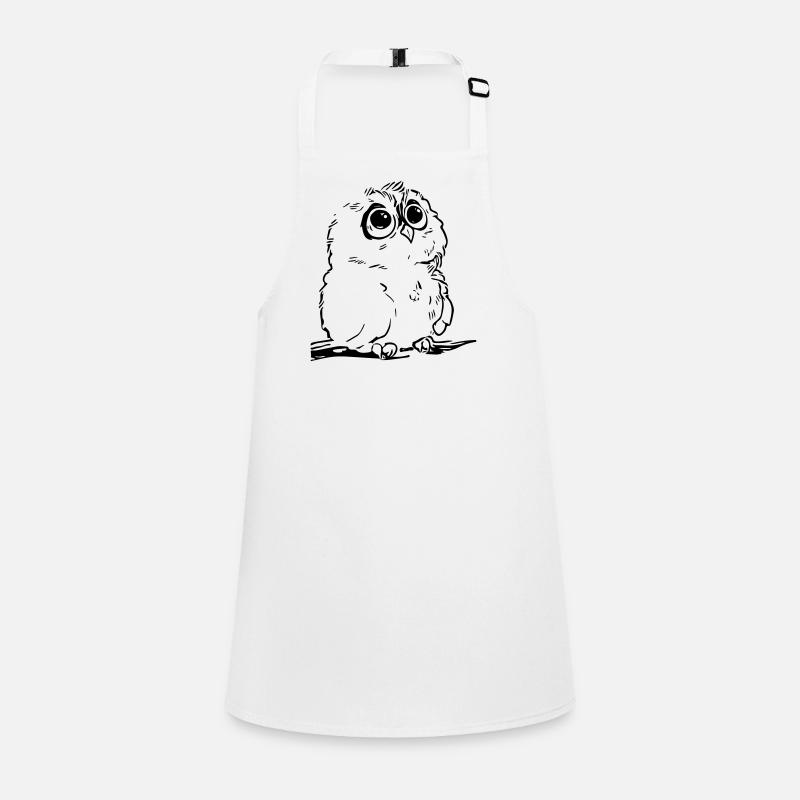 Niedliche Eule Schürze für Kinder