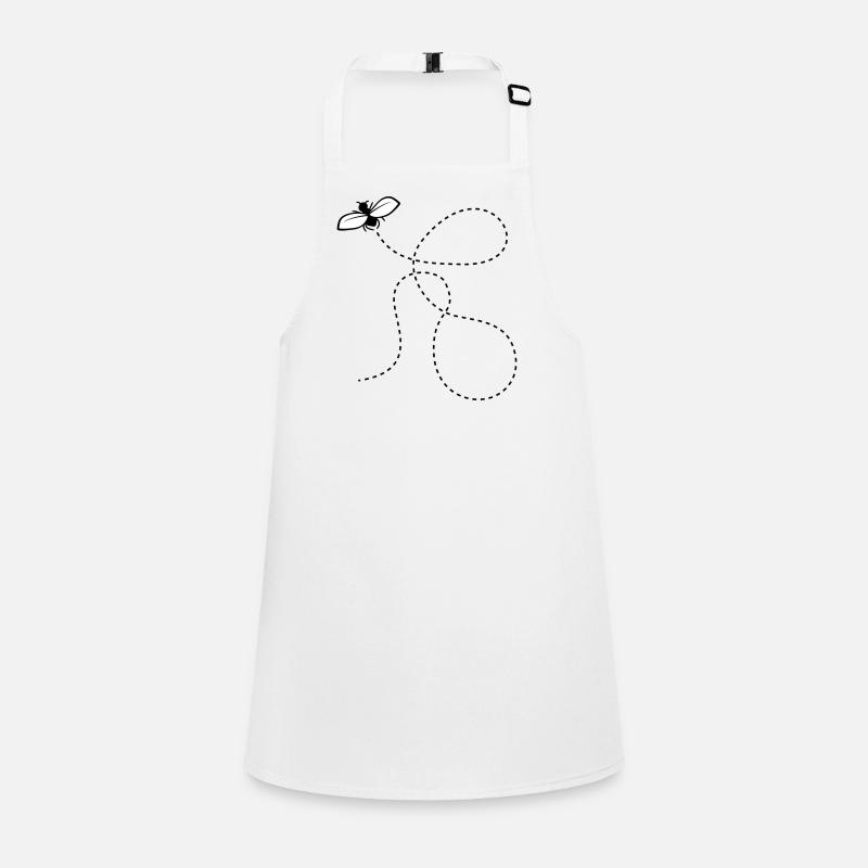 Mouche de ligne en pointillés Tablier Enfant