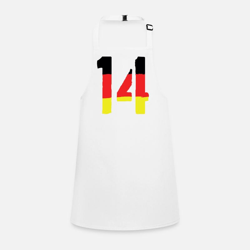 14 Number symbol Germany Children's Apron
