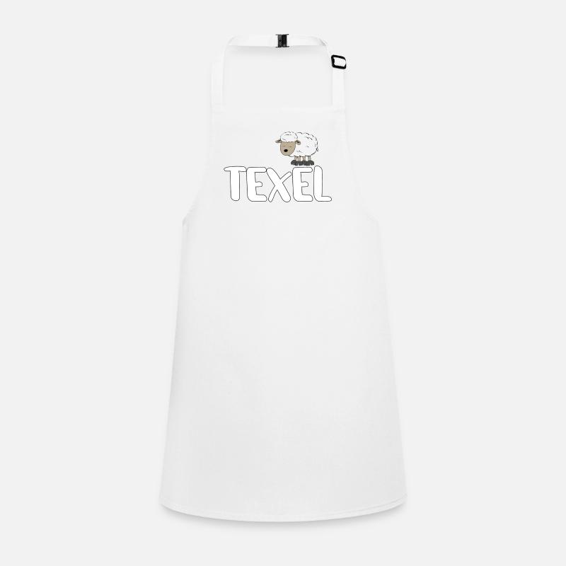 Sheep Texel (colourful version) Children's Apron