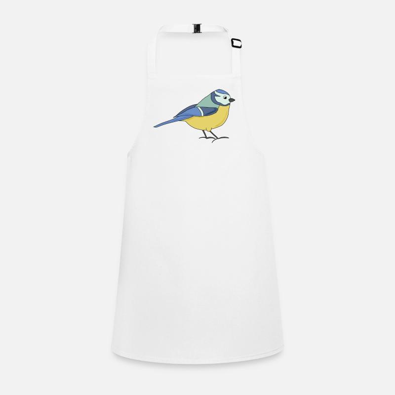 small blue, multicoloured Children's Apron