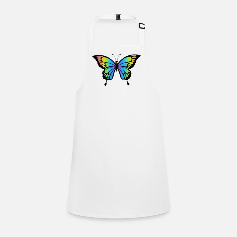 Crâne de papillon Tablier Enfant